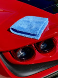 16" x 16" Plush Edgeless Microfiber Towel 6-pack 450 GSM