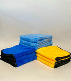 16" X 16" Microfiber Towels Assorted 9-Pack